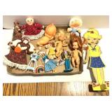 Box with Vintage Dolls Variety