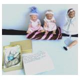Miniature Doll Lot + UFDC Germany Porcelain Pcs.