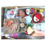 Doll Making Supplies, Valentine Figures, Misc. Lot