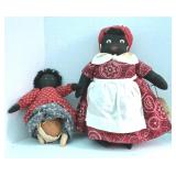 African American Hattie Todd Doll & Topsy Turvy