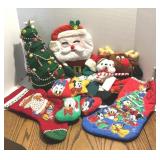 Crocheted Christmas Tree, Disney Stockings, More
