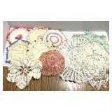 Vintage Crocheted Potholders Variety