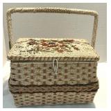 Sewing Box Tapestry Fabric Full with Asst Fabrics