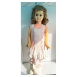 36" Tall Vintage Doll Eyes Open and Close