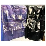 Rare The Beatles Fabric Tapestries Banner Poster