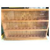 Wooden Display Case Cabinet