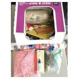 Sewing & Craft Supplies Box Lot