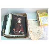 Vtg Sewing Patterns & Doll News Magazines