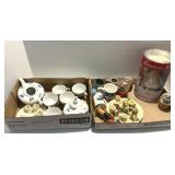 Mini Tea Sets, Water Globes, Campbells Kid Doll