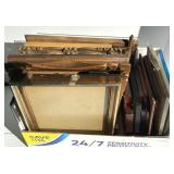 Assorted Picture Frames Box Lot