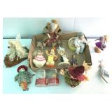 Box Lot of Small Vintage Dolls & More