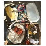 Ball Zinc Jar Lids, Lamp Light, Wigs, Etc.