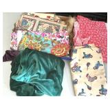 Assorted Fabric for Sewing & Craft Projects