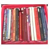Plastic Crate Full of Books