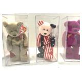 Ty Beanie Babies in Acrylic Cases