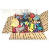 Box Full of McDonald's Happy Meal Toys