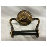 Amerock 1960's Bathroom Tissue Holder & Doorknob
