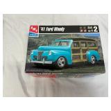 '41 Ford Wood 1:25 Model Car Kit AMT ERTL 30052