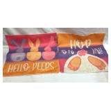 Easter Peeps S/2 Pillow Covers 16'
