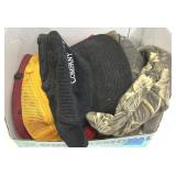 Box of Assorted Men's Caps Hats