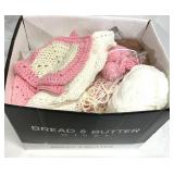 Box of Assorted Yarn