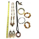 Necklaces, Earrings, Bracelets Wood & Beads