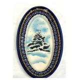 Polish Pottery Oval Plate Platter 10' x6'