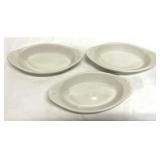 Crate & Barrel Porcelain Oval Condiment Bowls