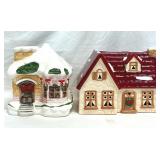 Christmas Ceramic Village Houses