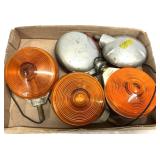 Assorted Lot of Viintage Car Tail Lights, Etc.
