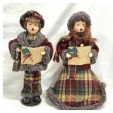 Christmas Set of 2 Carolers 15' Tall