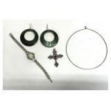 Fashion Jewelry Pendant, Earrings, Chocker, Watch