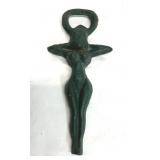 Cast Iron Nude Lady Woman 6' Beer Bottle Opener