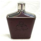 Crown Royal 6 oz Whisky Flask Leather Wrapped SS