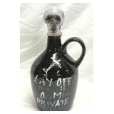 Skeleton Crossbones Lay Off This Old Man's 9' Jug