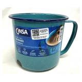 Blue Chocolate 2.1 Qt Chocolate Warmer Enamelware