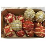 Christmas Ornaments Box Lot 4' & 4 1/2'