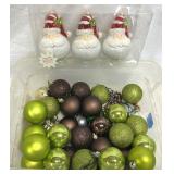 Christmas Ornaments Box Lot