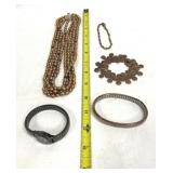 Fashion Jewelry Copper Bracelet, Necklace, Watch