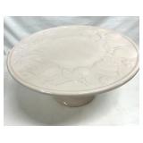 Cake Plate Fruit Medley Pedestal 5.25' t x 11.25'd
