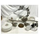 Assorted Glass Ceiling Light Globes and More