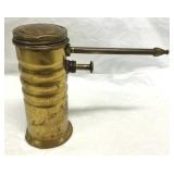 Vtg Eagle Brass Oil Can Finger Pump Straight Shaft