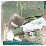 Large Amount of Craft Styrofoam in Tote Bin