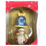 Christopher Radko Hand Painted Ornament Snowman