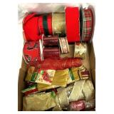 Box of Assorted Holiday Ribbons