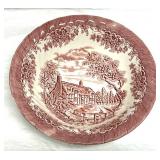 Churchill England Brook Pink 9' Vegetable Bowl