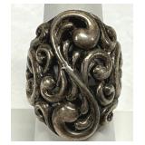Kabana Filigree Sterling Silver Ring 925 Size 6.5