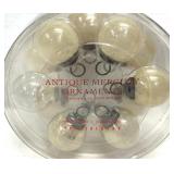 Antique Mercury Ornaments Pottery Barn - missing 1
