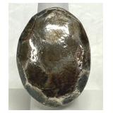 Sterling Silver Hammered Statement Ring 925 Sz 7