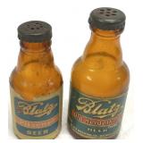 Blatz Beer Bottle Shakers Old Heidelberg/Pilsener